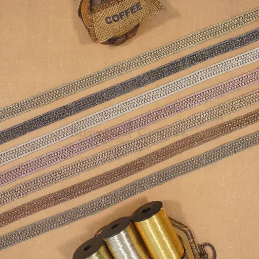 Metallic Yarn, Zari Lace