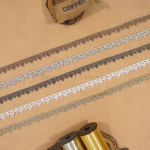 Metallic Yarn, Zari Lace