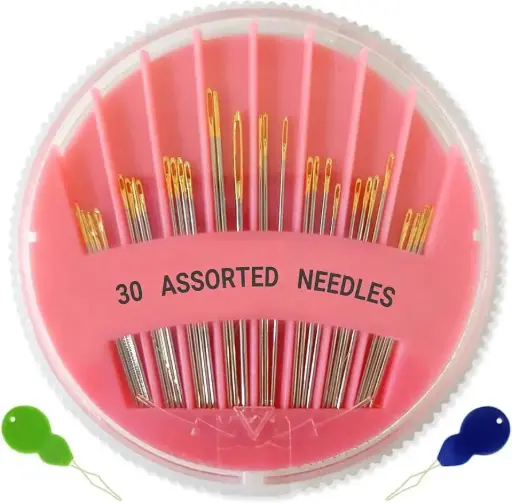 [GEAN30] Hand Sewing Gold Eyes Assorted Needles