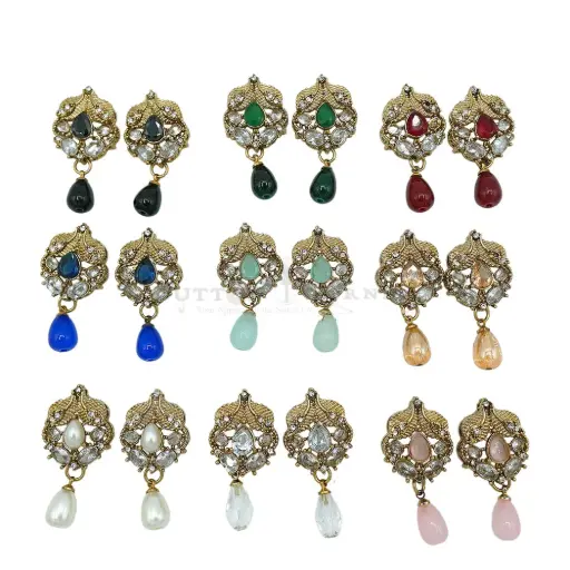 Fancy Kundan Button