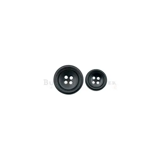 Thick Border 4 Hole Polyester Suiting Button