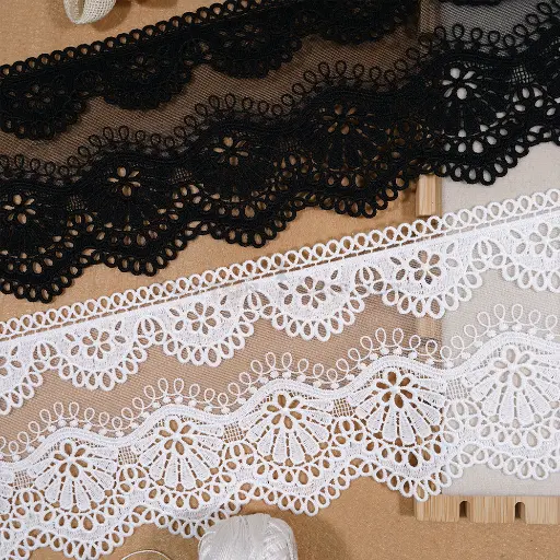 One Side Border Net Lace