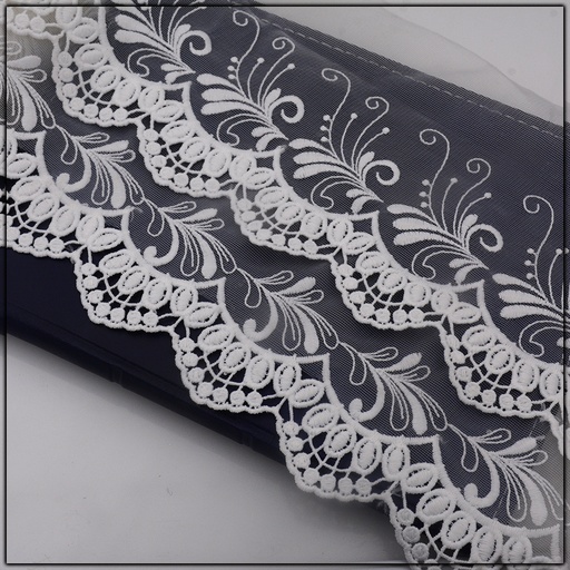 One Side Border Net Lace