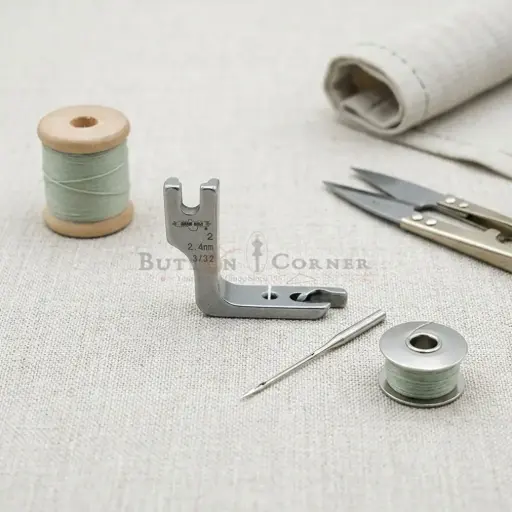 [GEHF-3/32 (HEMFOOT}] Industrial Sewing Machine Rolled Hemming Feet