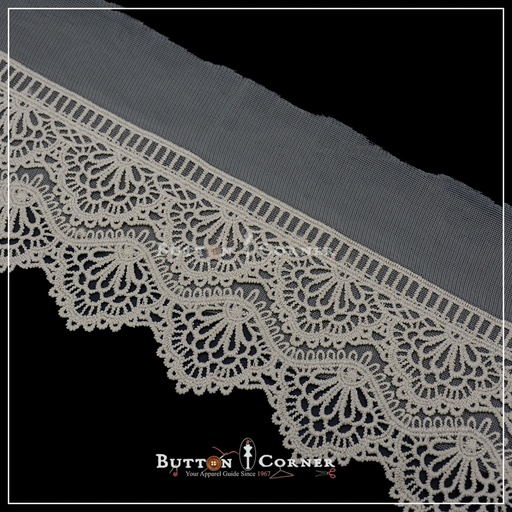 One Side Border Net Lace
