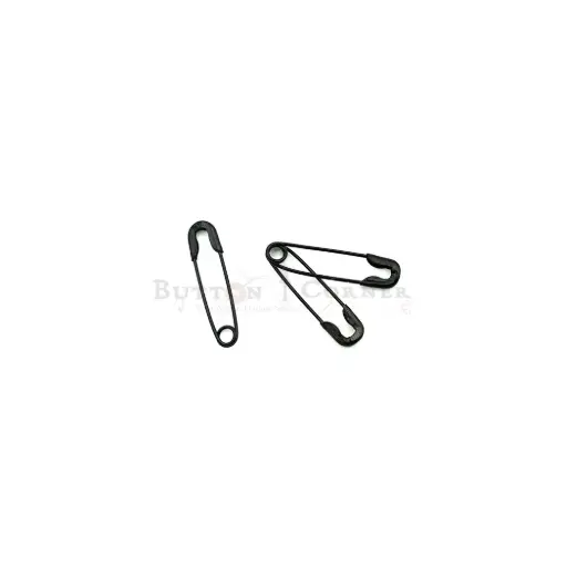 [SP000 BLACK] High-Quality Metal Safety Pin
