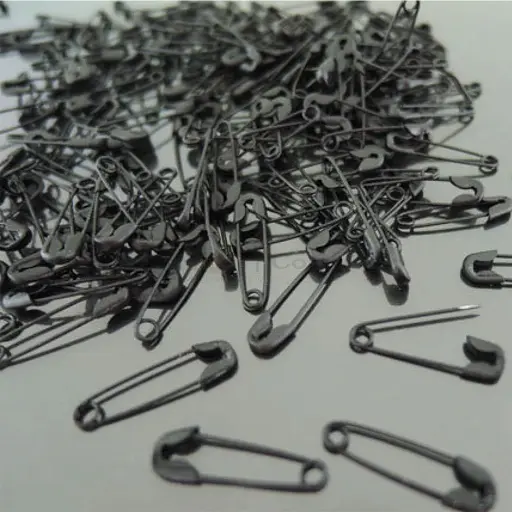 [SP000 BLACK] Metal Safety Pin 