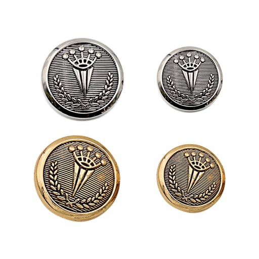 Aero Shape Round Suiting Button