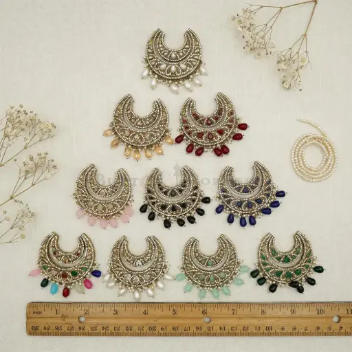 Fancy Kundan Button