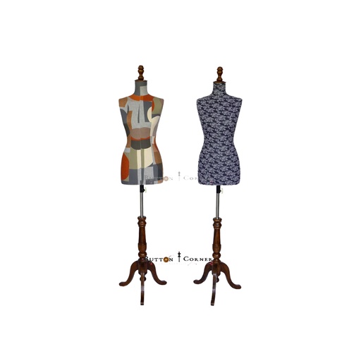 [BDM40 CF] Female Display Mannequin Jacquard Fabric Without Arms