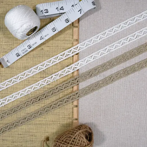 Double Side Border Shuttle Lace