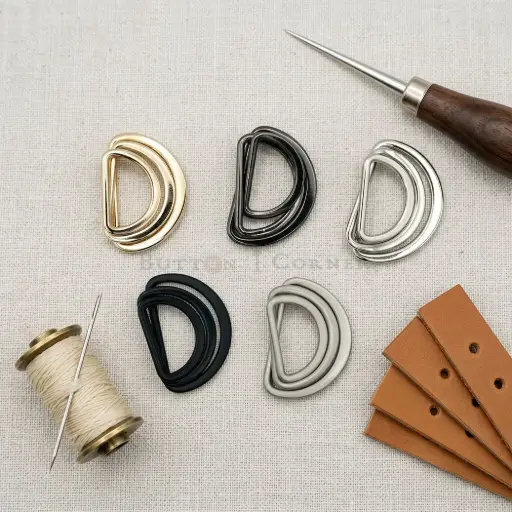 Flat Classic D-Ring Buckle