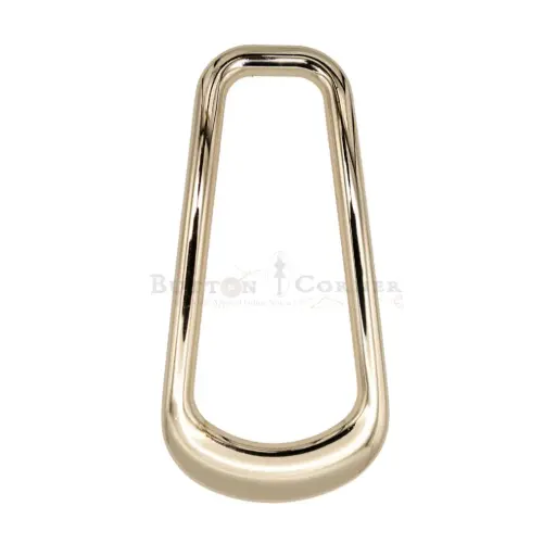 [96495 GOLD] Gold-Finished Asymmetrical Skirt Buckle