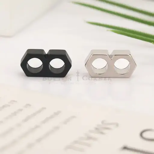 Two Merged Hexagonal Shaped End Caps