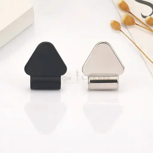 Rounded, Triangular Shield Shape End Cap