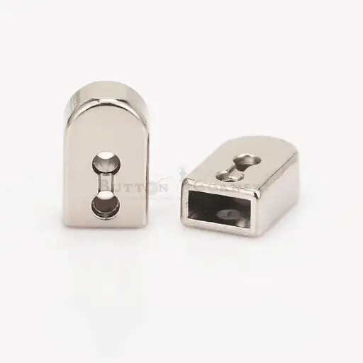 [M1142 NONT WHITE] Two-Hole Drawstring Minimalist End Cap