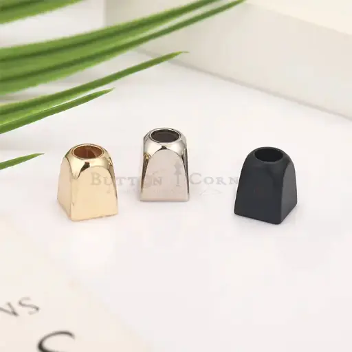 Pyramid Shape Drawstring End Cap