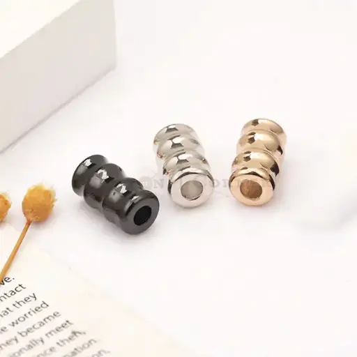 Bamboo-Shaped Drawstring End Cap