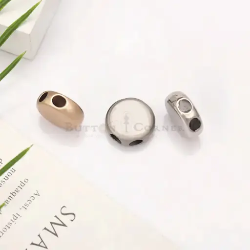Two-Hole Flat-Rounded Circular Shape End Cap