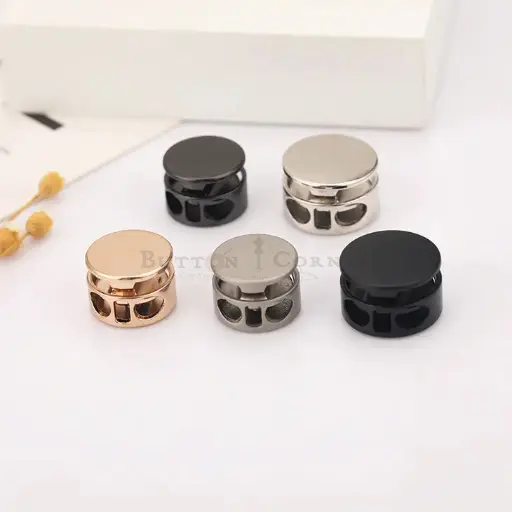 Two-Hole Adjustable Drawstring Cord Lock Stopper