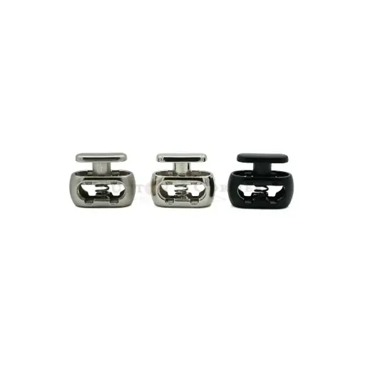 Minimalist Single-Hole Oval Shape Cord Lock