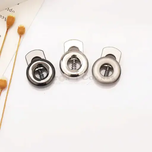 Adjustable Minimalist Circular Shape Cord Lock