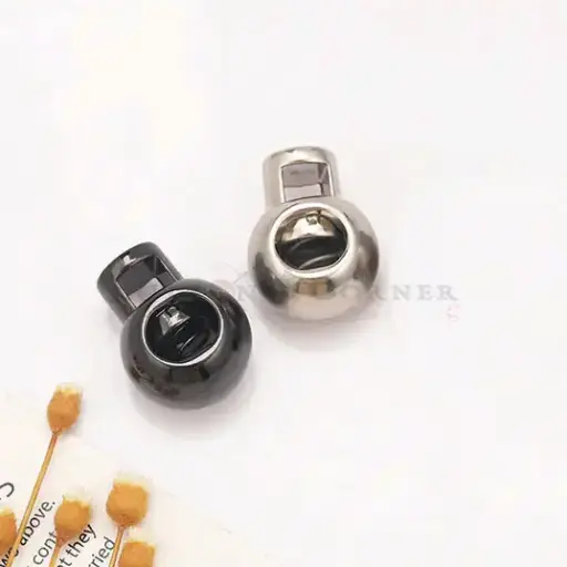 Single-Hole Rounded Circular Shape Cord Lock