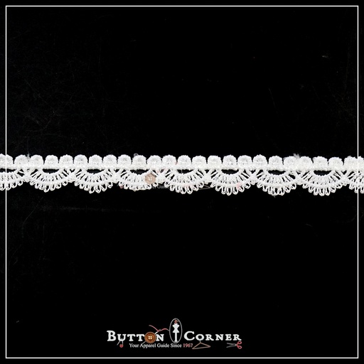 One Side Border Shuttle Lace