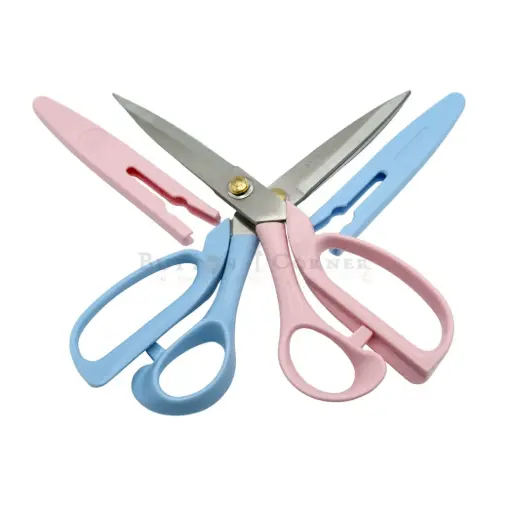 8-Inch Paper Cutting Scissors with Cap