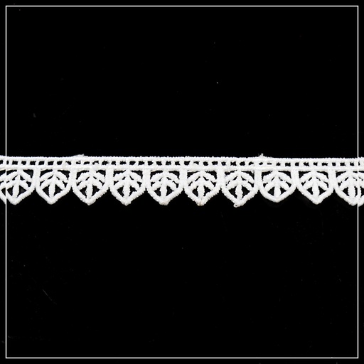 One Side Border Shuttle Lace