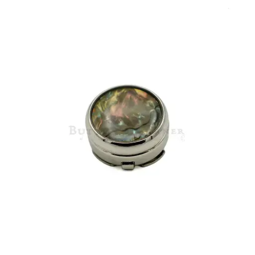 [M6038-1  NONT WHITE] Abalone Shell Inlay Decorative Cover Button