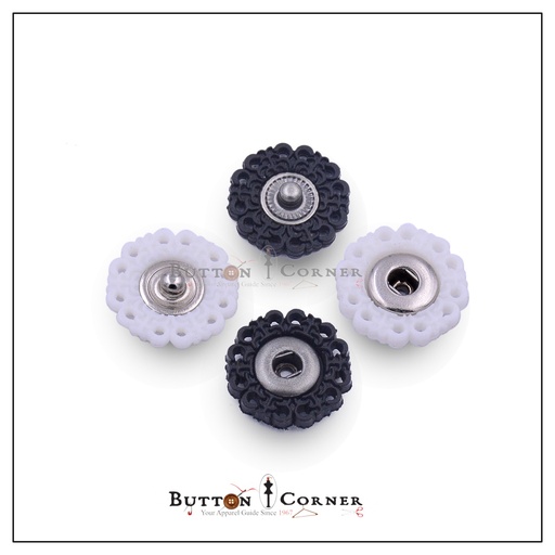 2 Part Metal Press Button