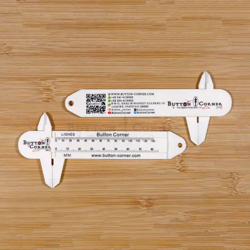 [VCP WHITE] Lignes & MM Measuring Gauge Vernier Calliper