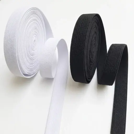 10mm Shiny Soft Stretch Flat Strap Elastic 