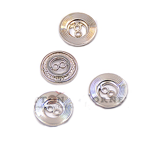 2 Hole Metal Wire Button