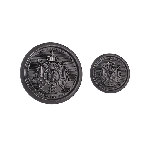 Border Crown Metal Suiting Button