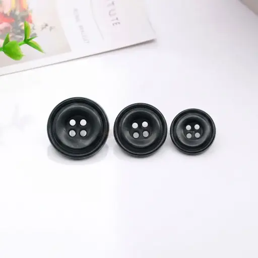 Flame Retardant Recessed Basin Suiting Button