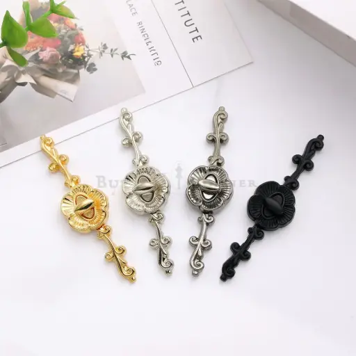 Fligree Scroll Bar Metallic Toggle Button