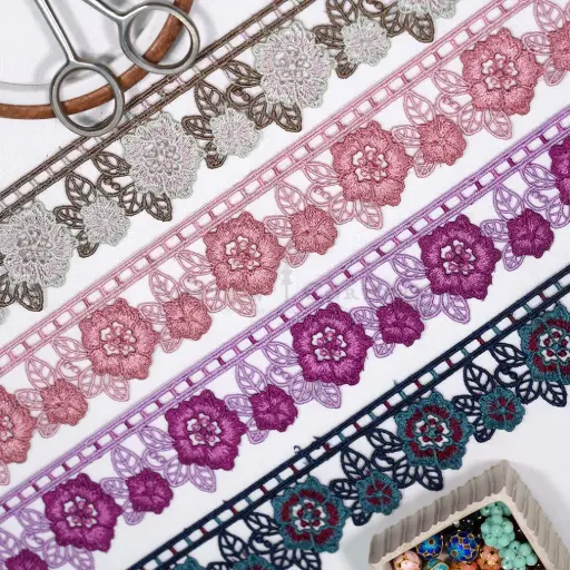 [AL2102 MULTI] Shuttle Lace In Colour