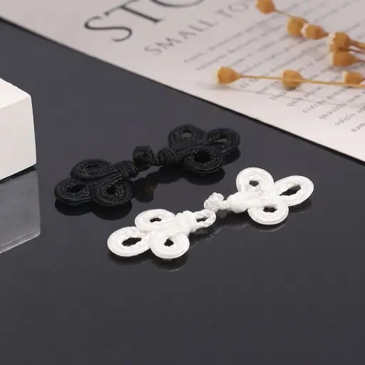 Elegant Finish Knot Design Hand-Crafted Toggle Button
