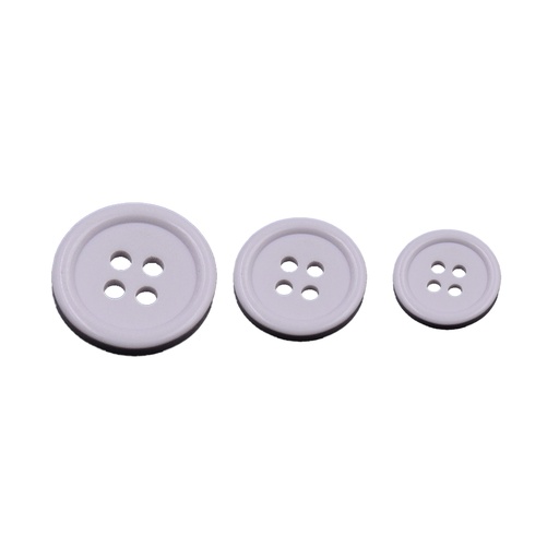 Round Shape 4 Hole Chalk Button