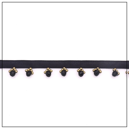 Fancy Glass Beads Hanging Lace