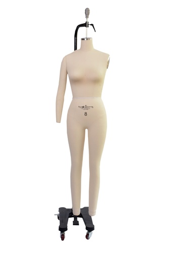 Semi Pin-able Full Body Female Dress Form Mannequins