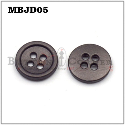 Flatback High Border 4 Hole Shirt Button