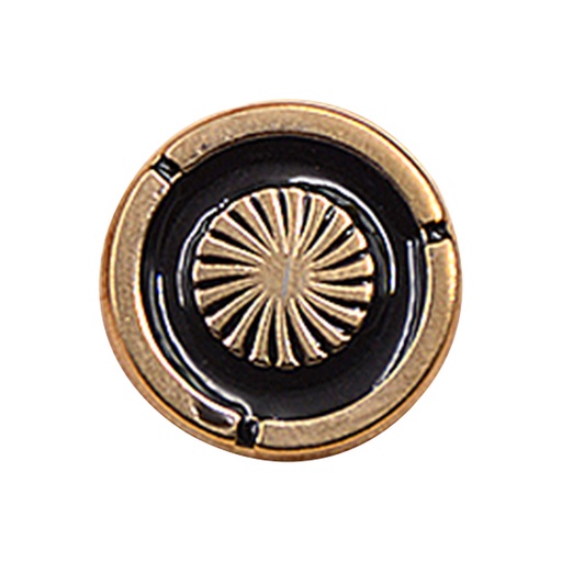 [MBT365 BLACK GOLD] Sun Design Metal Shirt Button