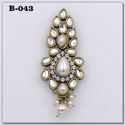 Fancy Kundan Button