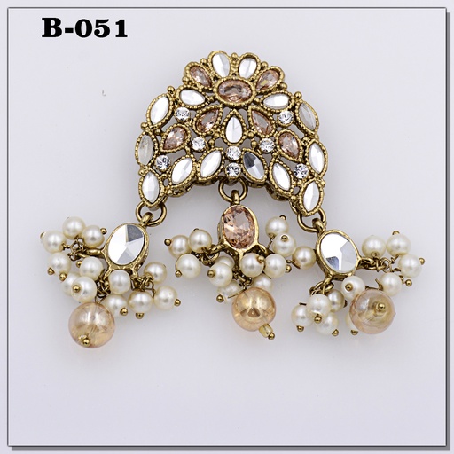 Fancy Kundan Button