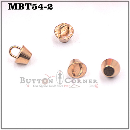 [MBT54 GOLD] Rivet Shape Metal Button