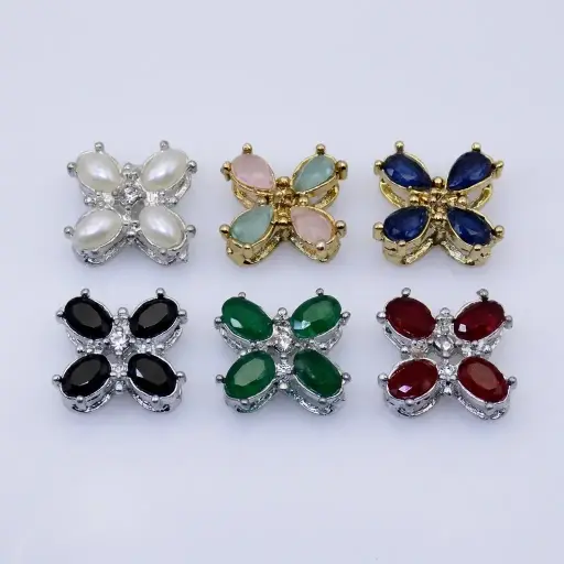 Fancy Kundan Button