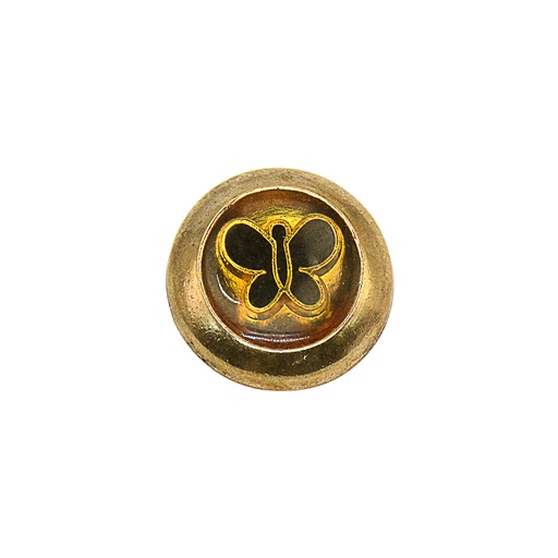 [MBW129 GOLD] Butterfly Metal Suiting Button